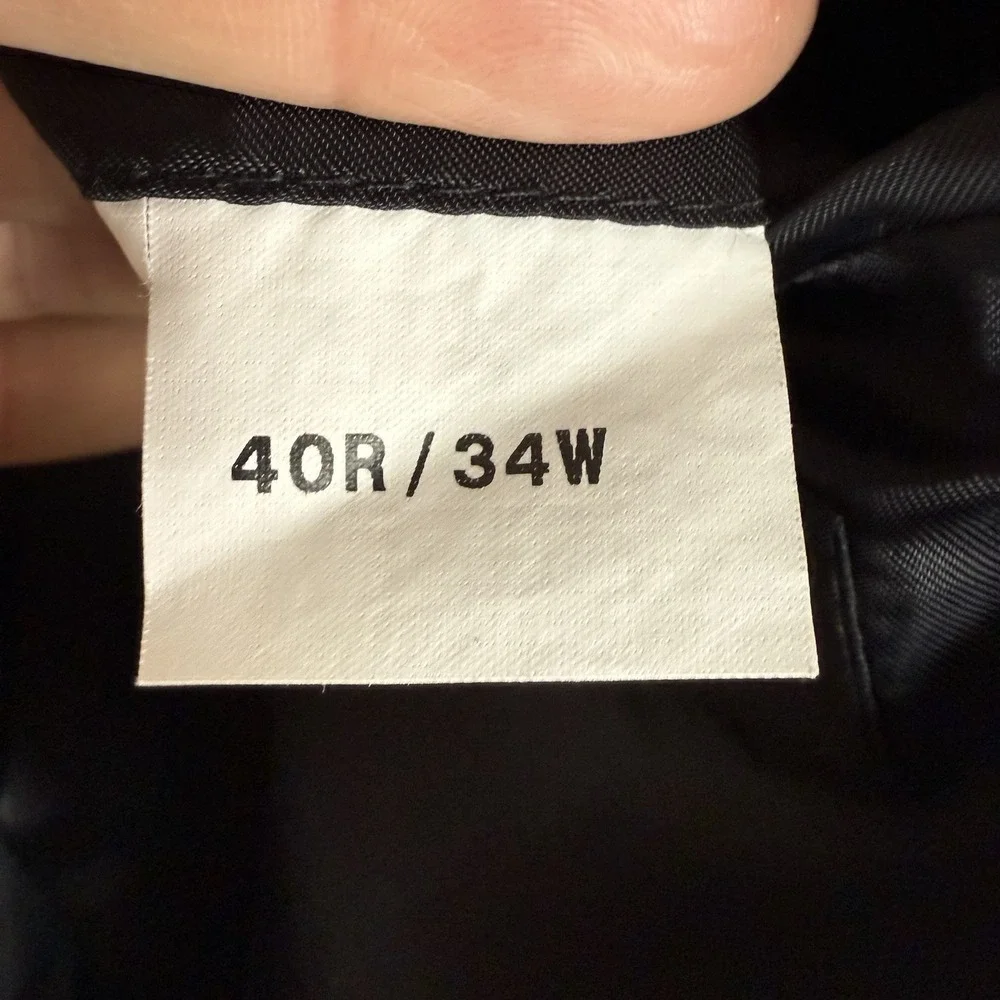 40R/34W Kilburne & Finch 2pc Suit  Men Coat Blazer‎ Sport Jacket Pant Wool Blend